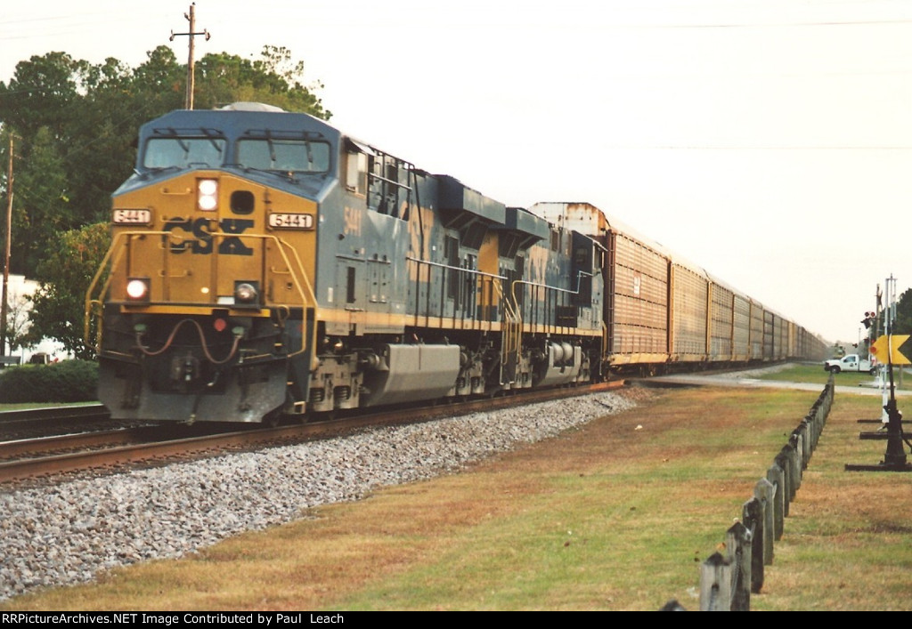 Vehicle train races north